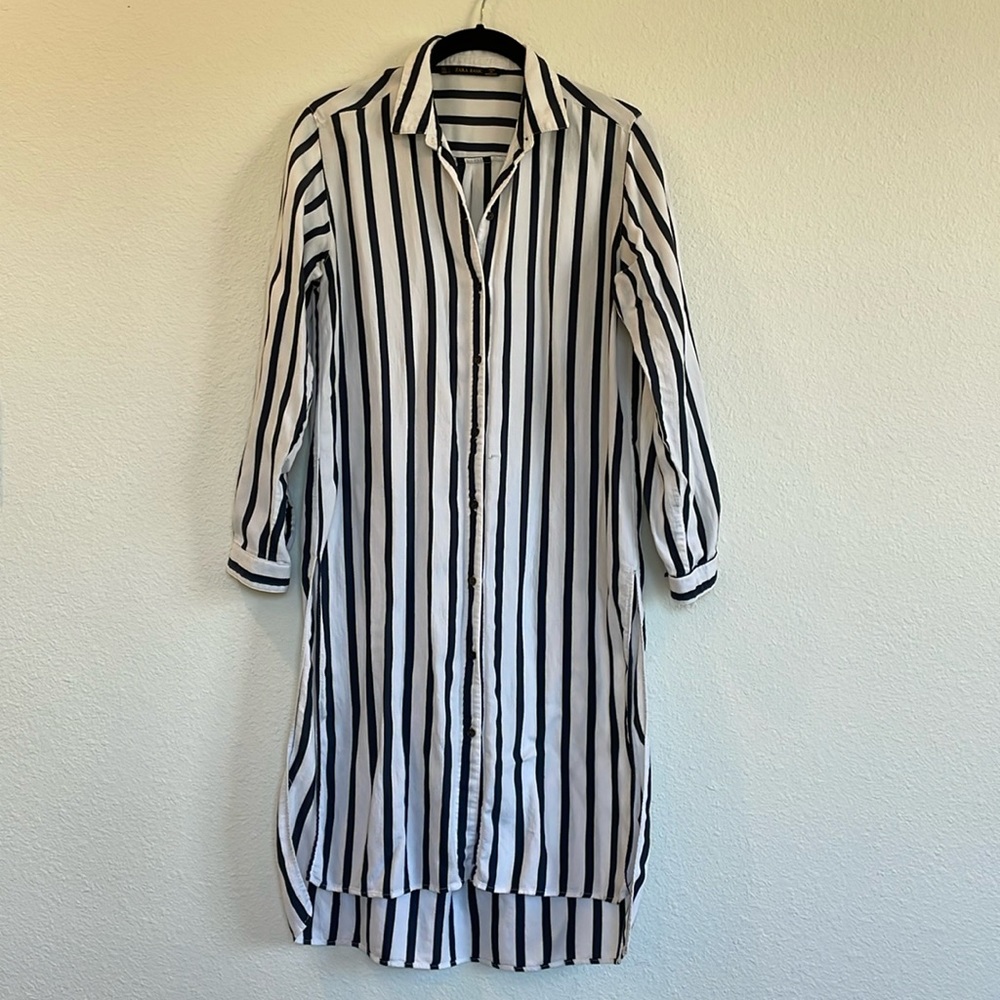 Zara shirt dress